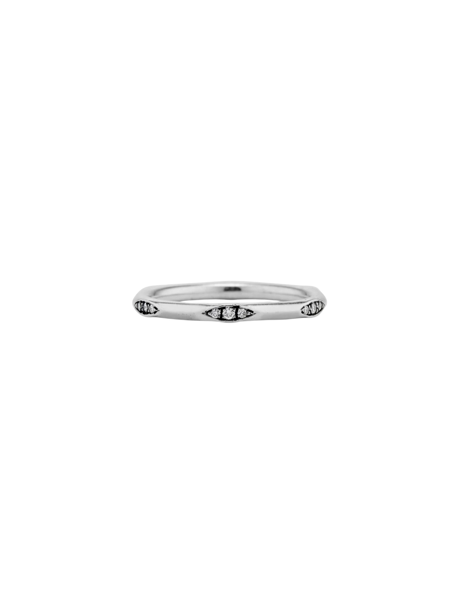 Starry night eternity ring